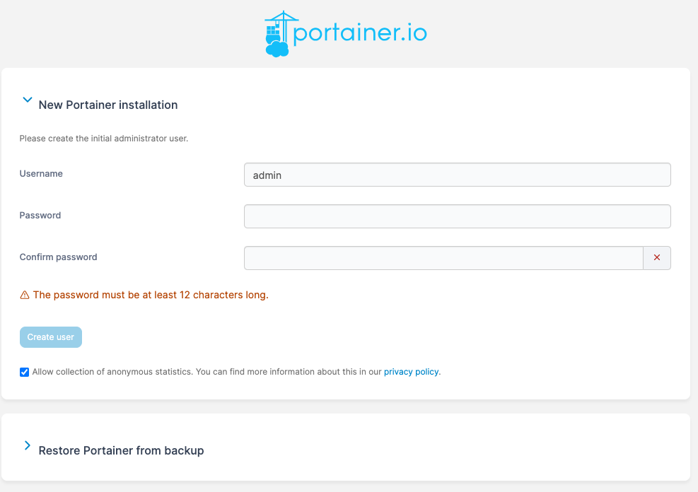 portainer_create_account